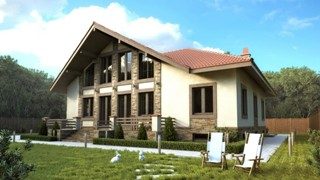 Проекты домов из газобетона 10x11 под ключ в Москве и Подмосковье