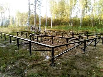Строительство свайно-винтового фундамента на пучинистых грунтах в Москве