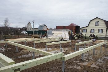 Строительство свайно-оцинкованного фундамента в Москве