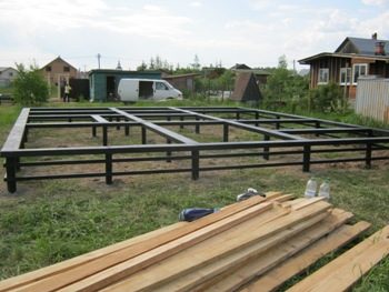 Строительство свайно-оцинкованного фундамента в Москве