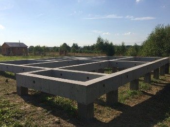 Строительство буронабивного фундамента для дома из газобетона в Москве