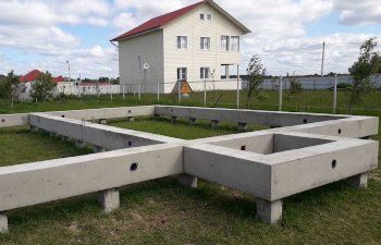 Строительство буронабивного фундамента для дома из газобетона в Москве