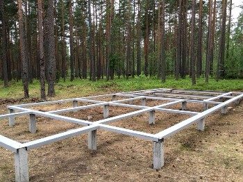 Строительство буронабивного фундамента для дома из газобетона в Москве