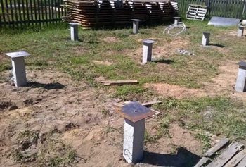 Строительство буронабивного фундамента для гаража в Москве