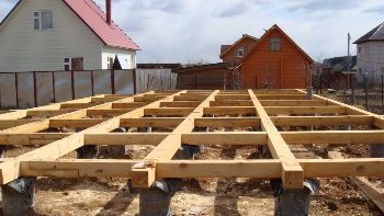 Строительство столбчатого фундамента для каркасного дома в Москве