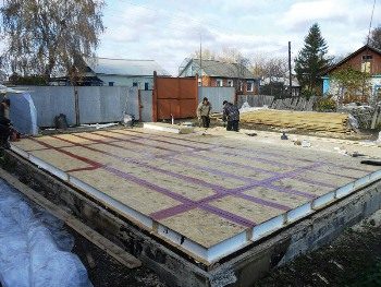 Строительство ленточного фундамента для дома из сип панелей в Москве
