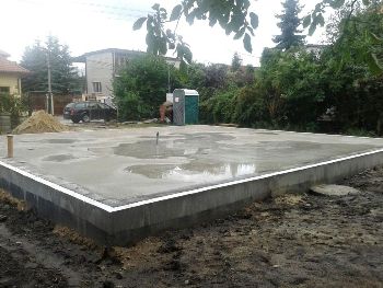 Монолитный фундамент для бани в Москве