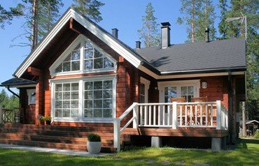 Проекты домов из клееного бруса до 150 кв.м под ключ в Москве